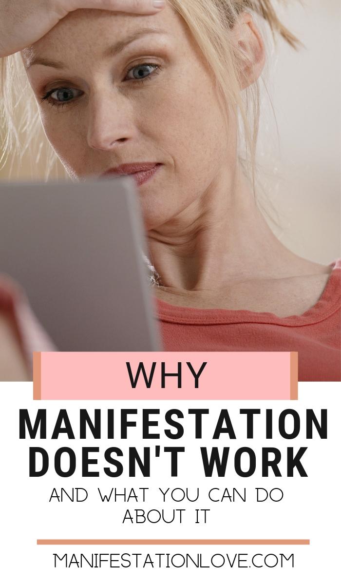 Why Manifestation Doesn't Work for You - How to Change Things Up - ManifestationLove.com